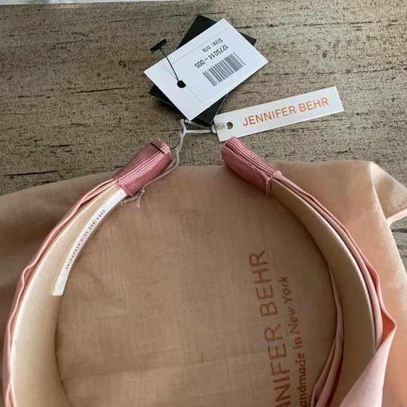 JENNIFER BEHR Rosamund silk-faille headband main image 5